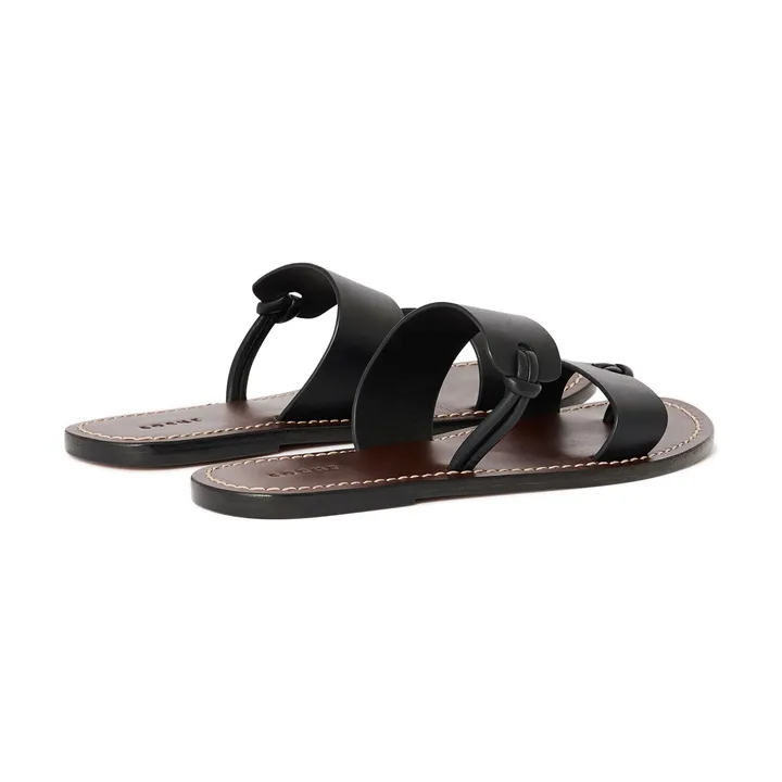 Soeur Sandales Uptown Cuir | Noir