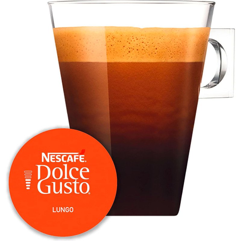 Capsules de café Nescafé Dolce Gusto Lungo N° 6 - Boîte de 16