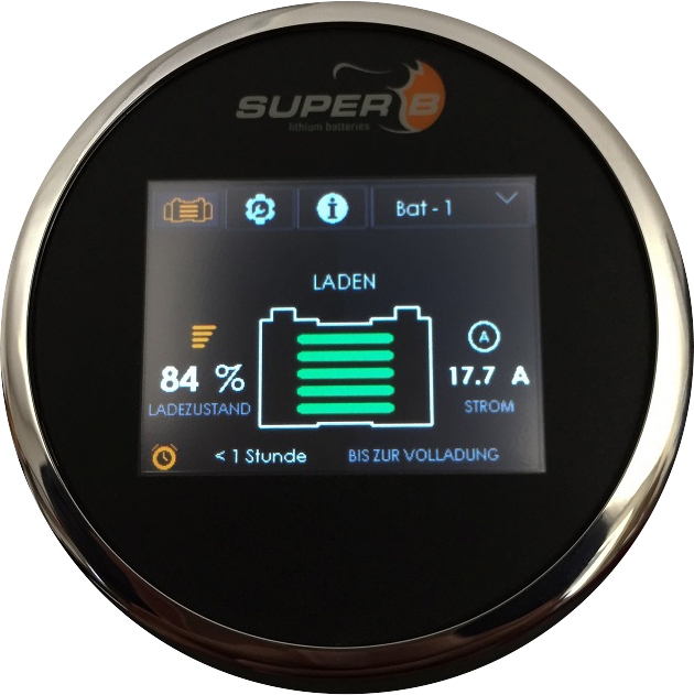 Touch-Display inkl. 5m Anschlusskabel für Epsilon Batterie