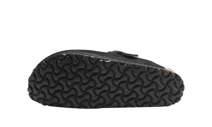 Birkenstock Boston Shearling Suede Black