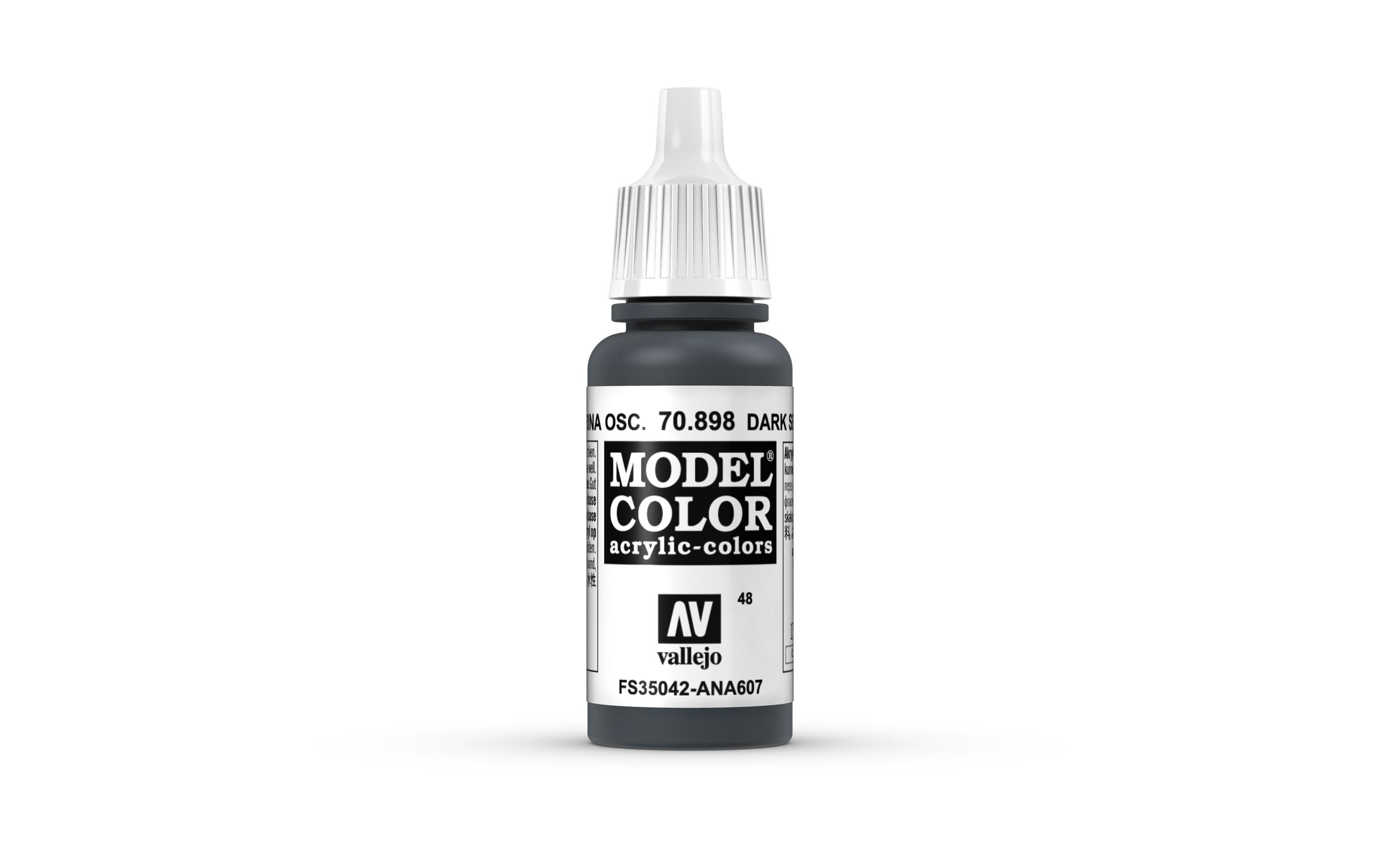 Acrylfarbe Matt, Dunkles Meerblau 17 mlModel Color Dark Sea Blue