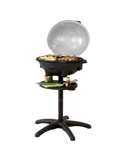 Garden Grill Elektrisch Barbecue Bistro Eco 220 - Barbecue - Zwart Zilver