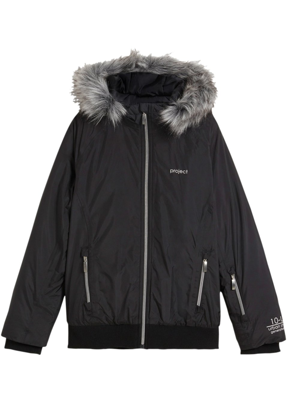 Veste de ski fille, imperméable et coupe-vent