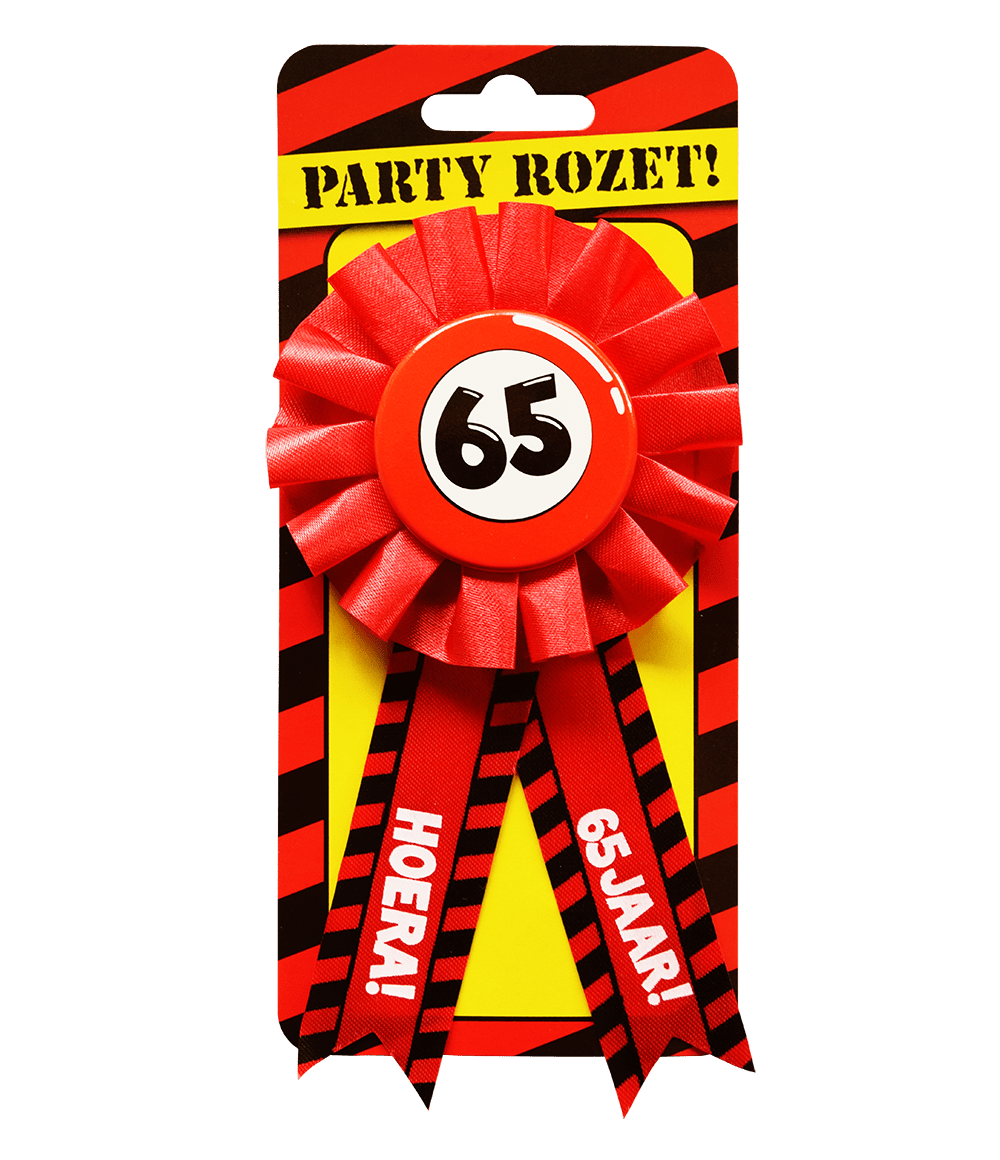 Rozet Hoera 65 Jaar Hoera