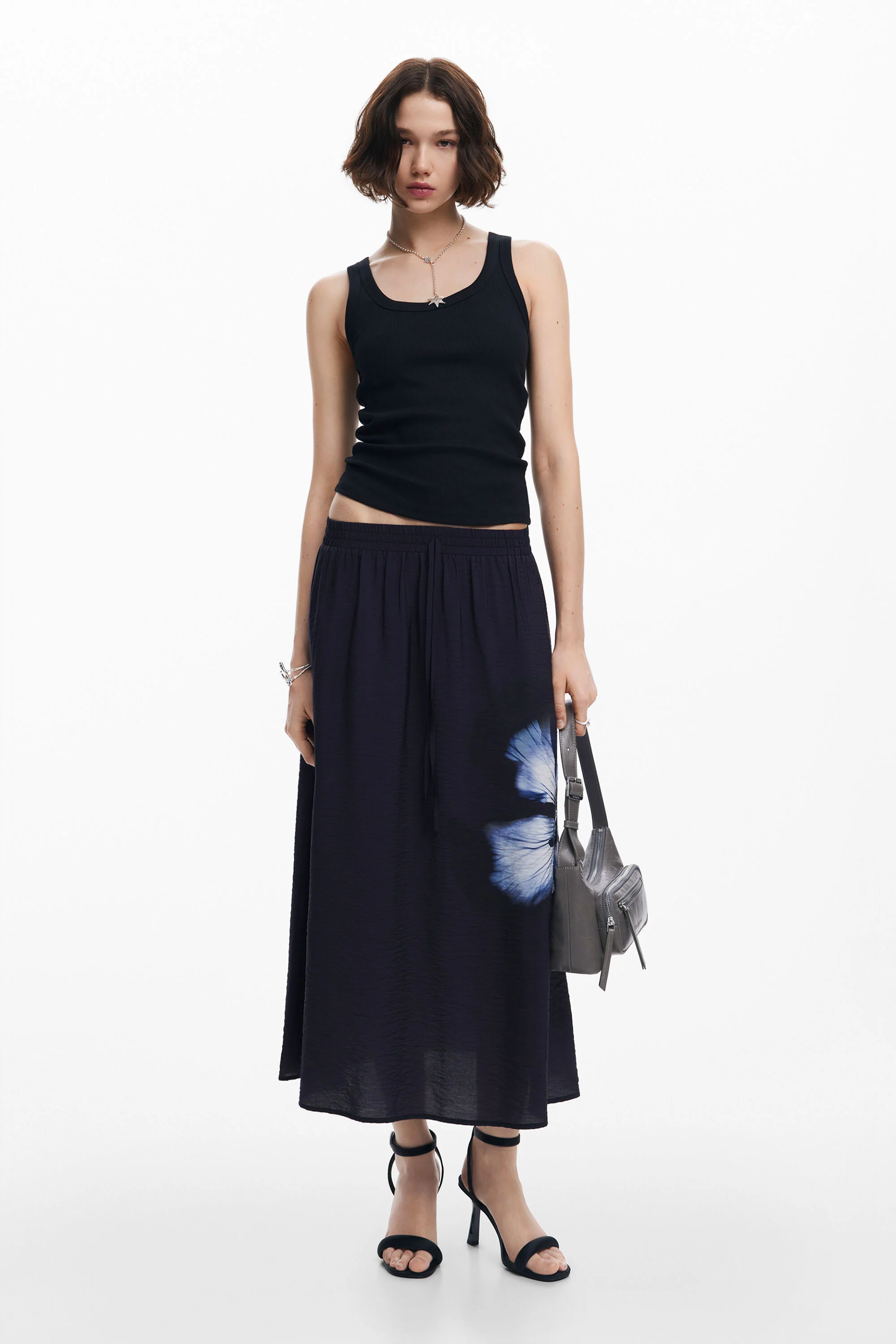 Saia longa floral