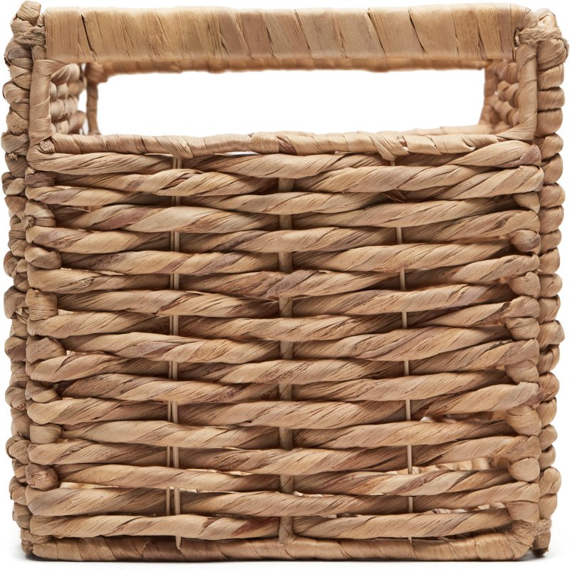 Panier à linge Words en fibres naturelles finition naturelle