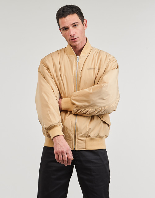Tommy Jeans - TJM CLASSICS BOMBER JACKET EXT Beige