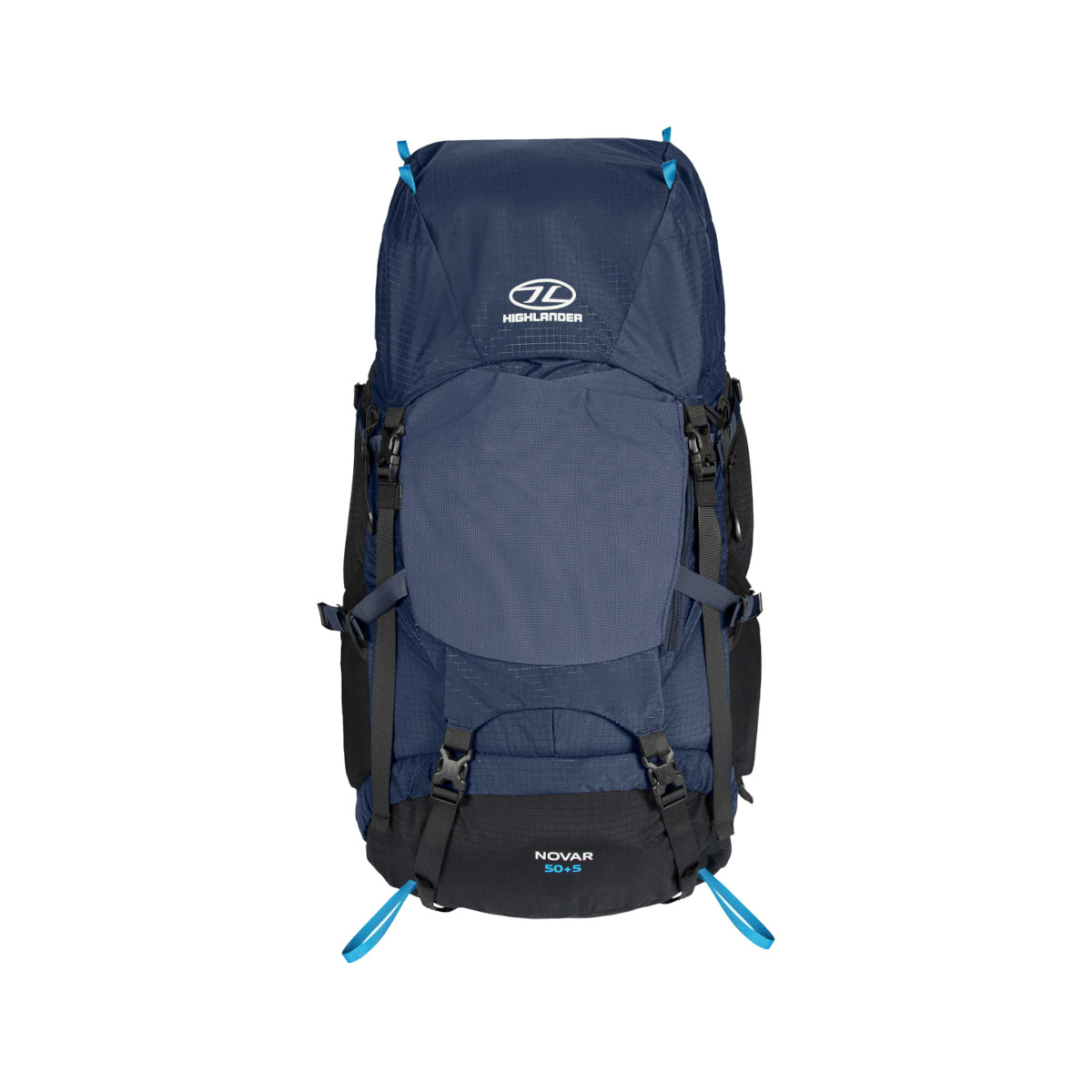 Highlander novar 50 + 5 rugzak - blue