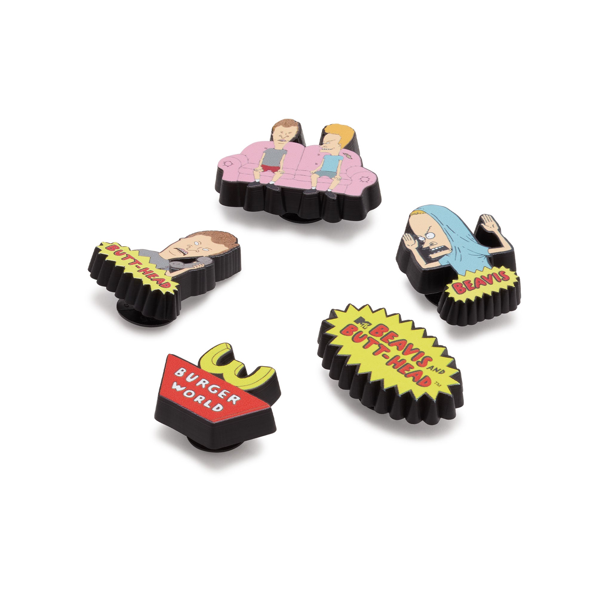 Crocs<br>Beavis and Butthead Jibbitz 5 Pack