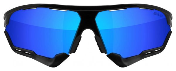 Scicon Sports Aerocomfort SCN PP Regular Lunettes De Soleil De Performance Sportive (Multimirror Bleu Scnpp/Luminosité Noire)
