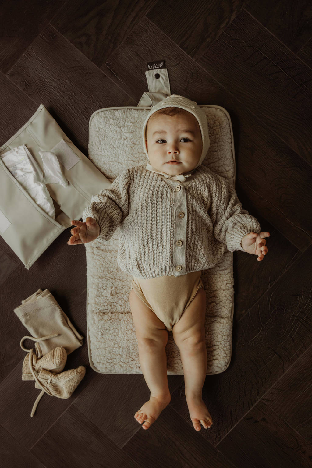 Napper luieretui beige