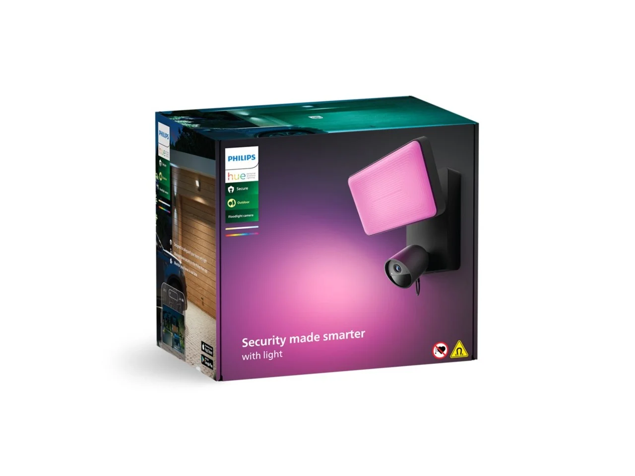 Philips Hue - 2x Secure Flodlys med Kamera EU - Bundle