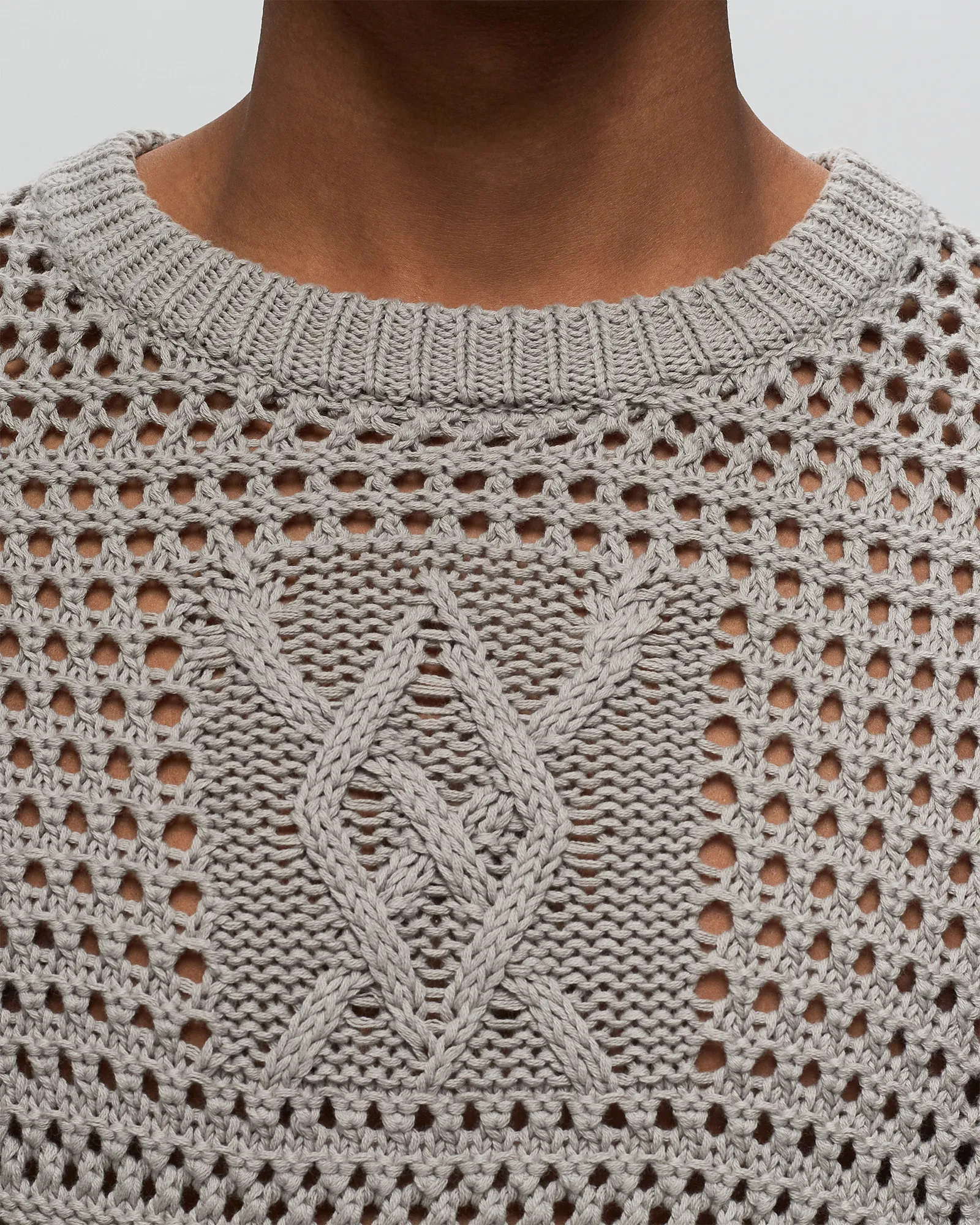 Daily Paper zuberi crochet ls
