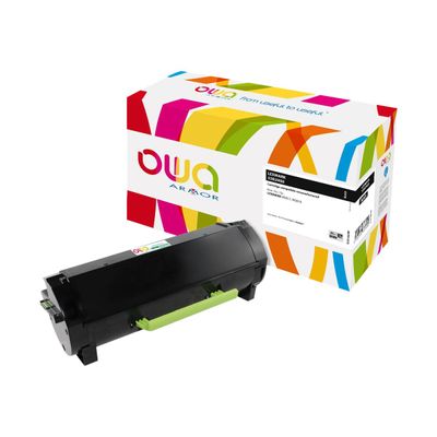Cartouche laser compatible Lexmark 532H - noir - Owa K18136OW