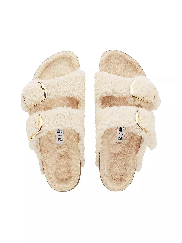 BIRKENSTOCK Pantoletten ARIZONA BIG BUCKLE creme