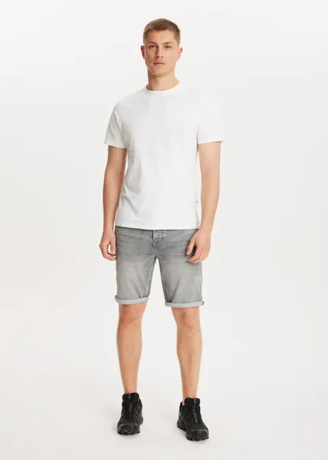 Heaton denim korte broek grijs (GRS.UL)