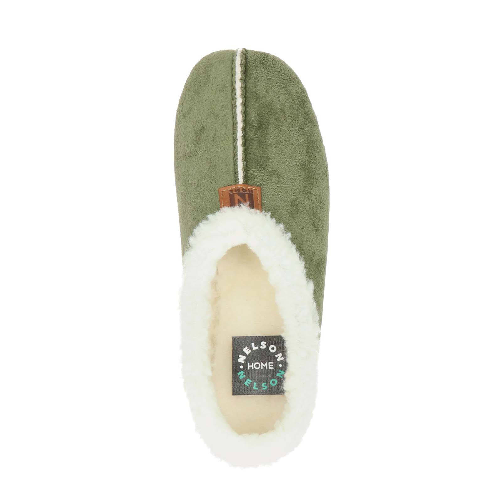 Nelson Home pantoffels kaki