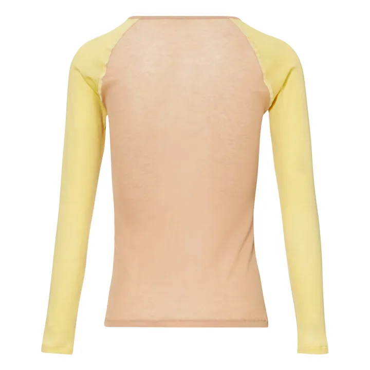 Baserange T-shirt Gene Gaze de Coton Bio | Camel