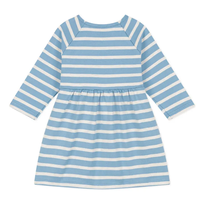Petit Bateau Robe en Jersey Rayures | Bleu