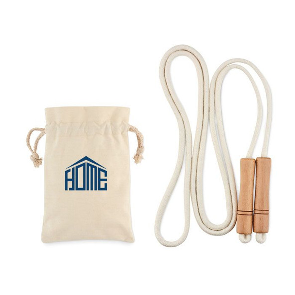 GiftRetail MO6140 - JUMP Corde à sauter en coton