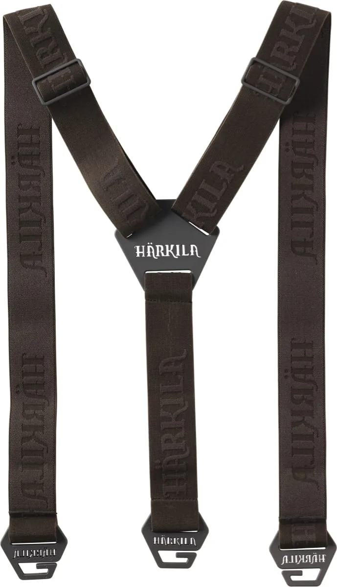Härkila Tech Suspenders Willow Green/Shadow Brown
