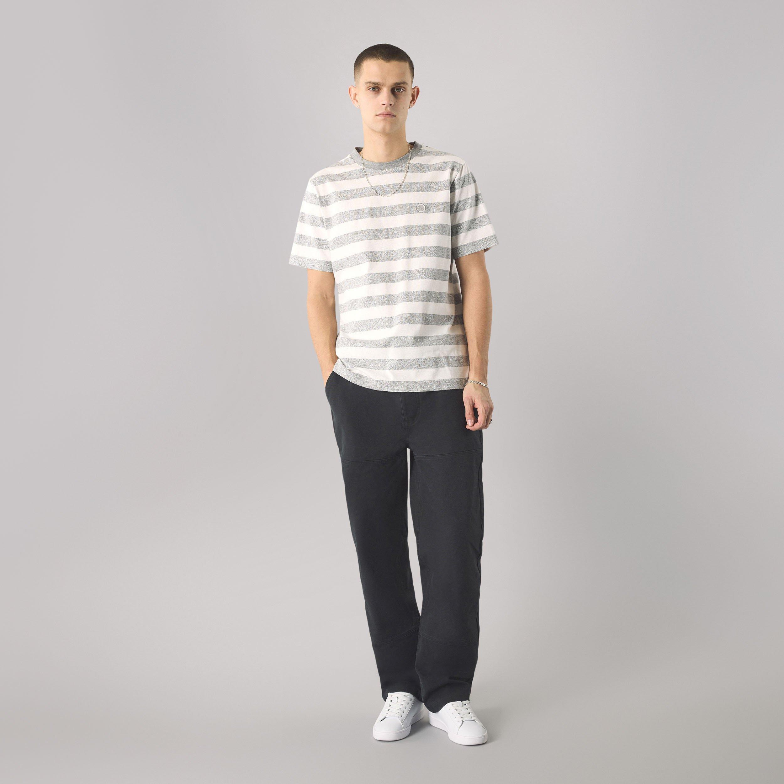 Pretty Green Eclipse Stripe T shirt