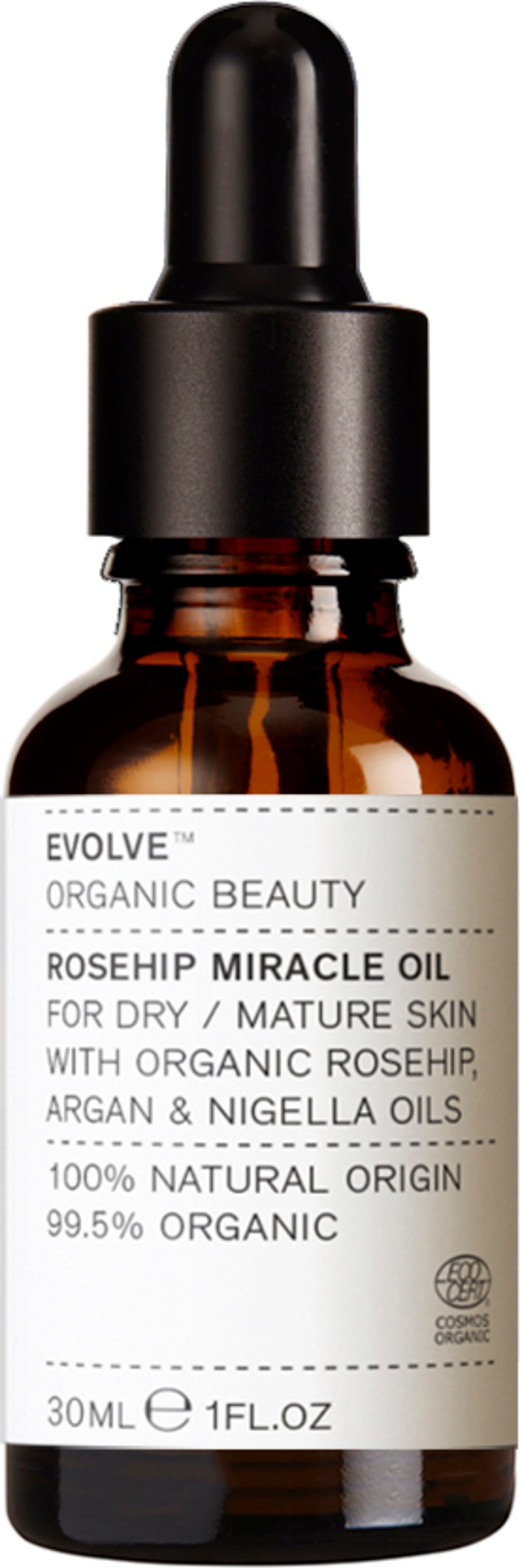 Evolve Organic Beauty  Rosehip Miracle Oil, 30 ml