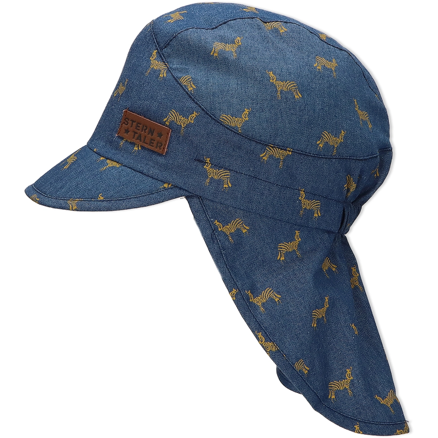 Sterntaler Schirmmütze mit Nackenschutz marine