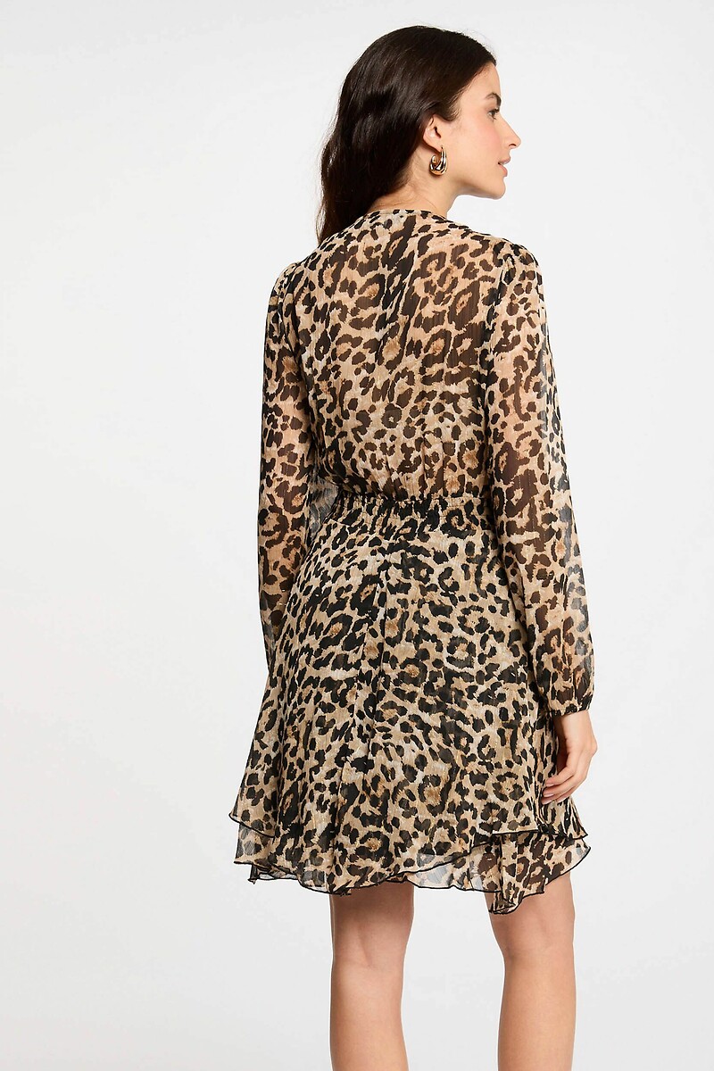 MORGAN<br>Vestido curto com estampa