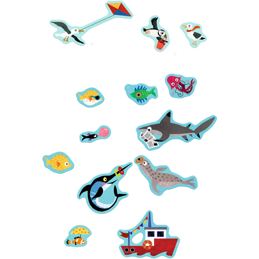 Coppenrath Wimmel-Stickerwelt: Im Meer