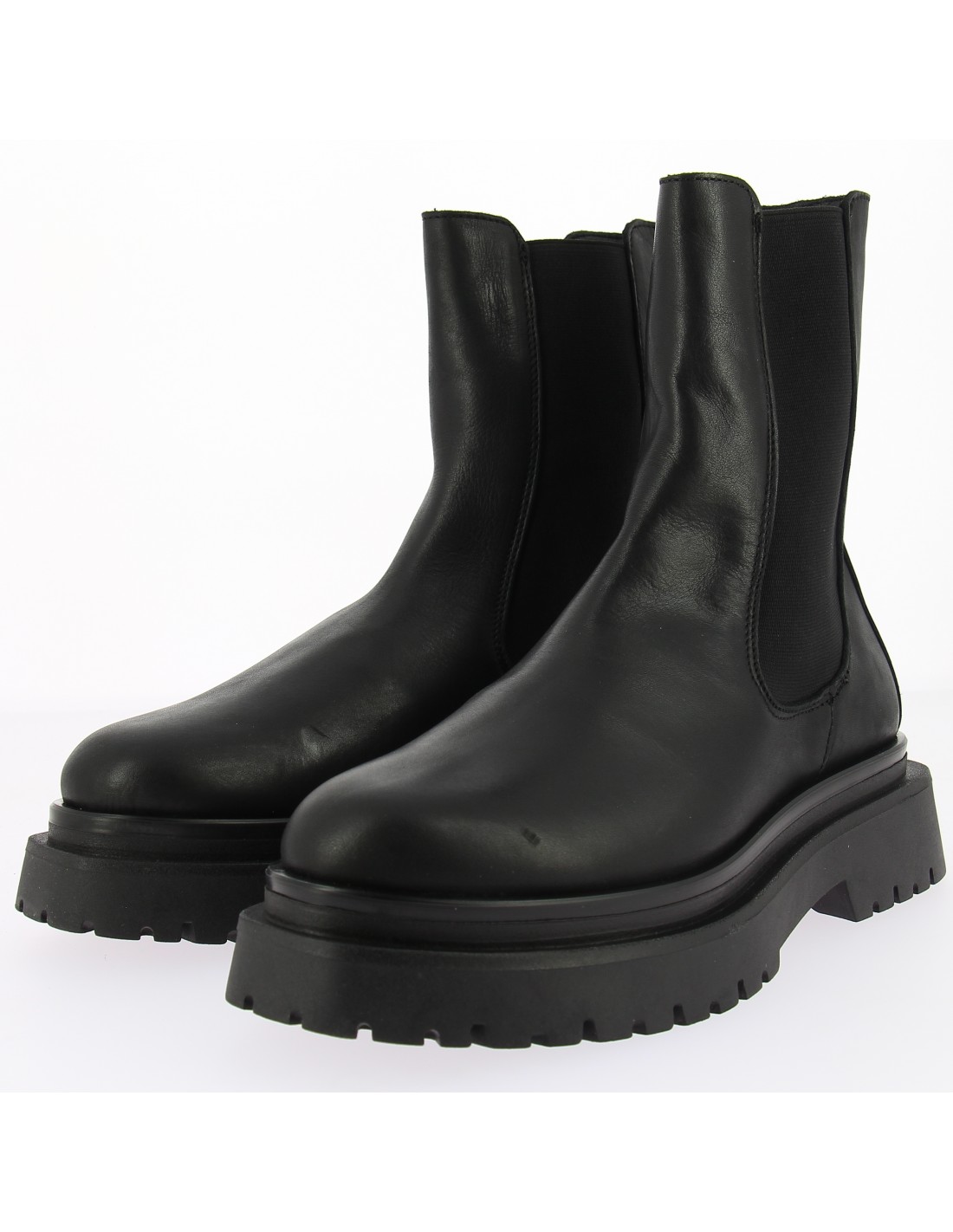 hylton Chelsea boots femme 83725 cuir noir
