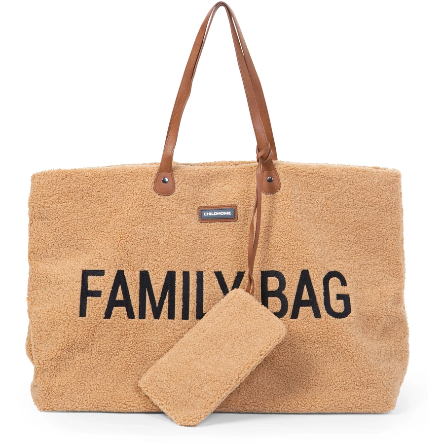 CHILDHOME Family Bag Teddy beige