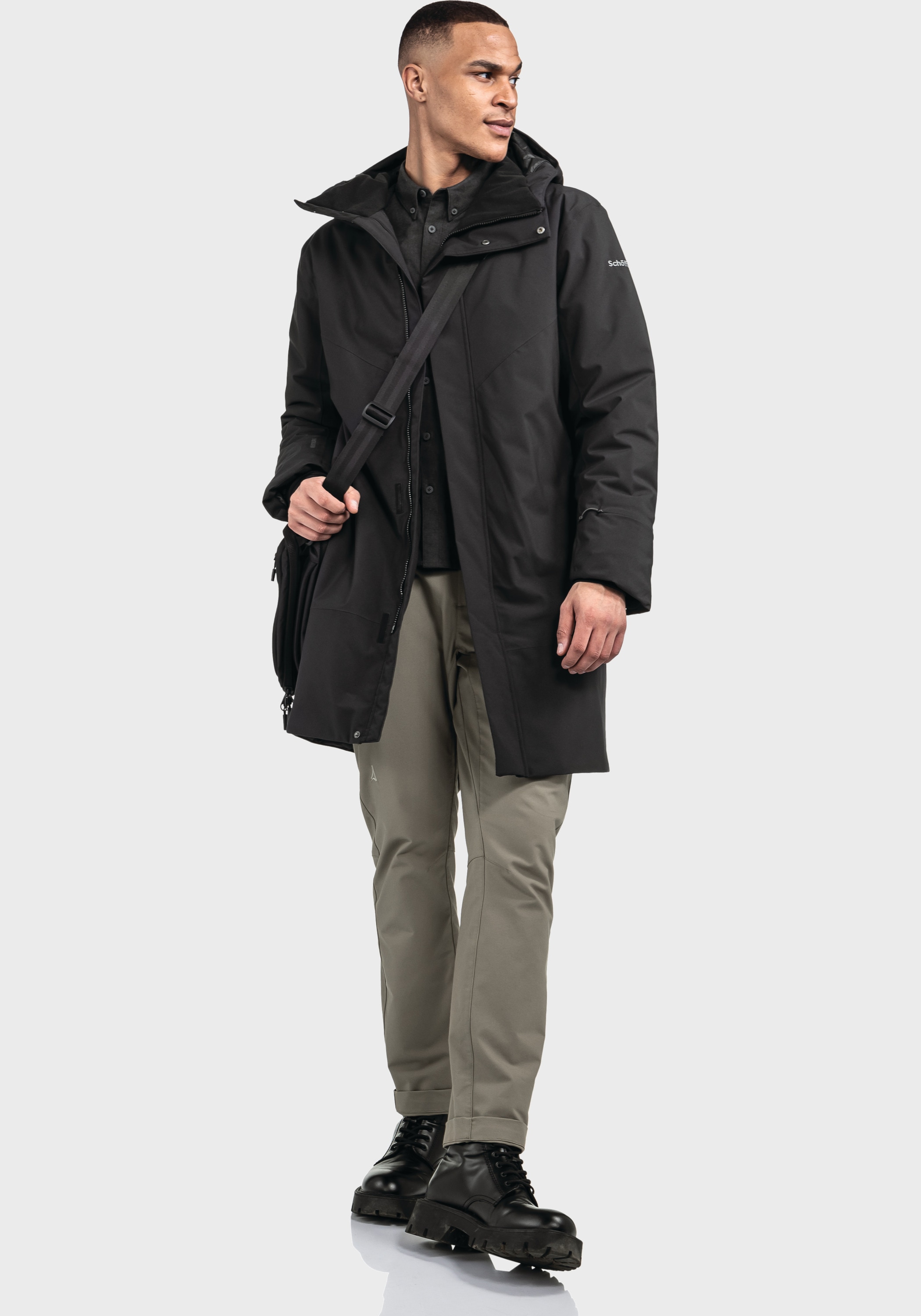 Schöffel Parka »Urban Ins Coat Style Gregale MNS« mit Kapuze