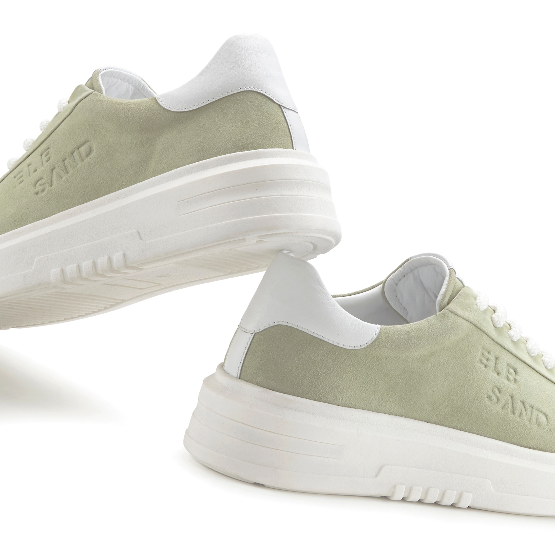 Elbsand Sneaker »Schnürschuh«  Schnürhalbschuh,Freizeitschuh aus Leder mit modischer Plateausohle
