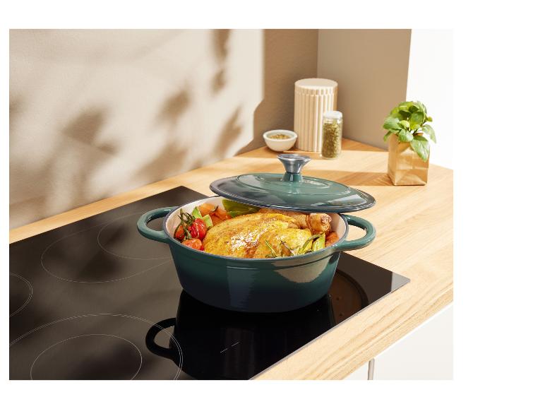 Gietijzeren pan 25 cm 3 L
