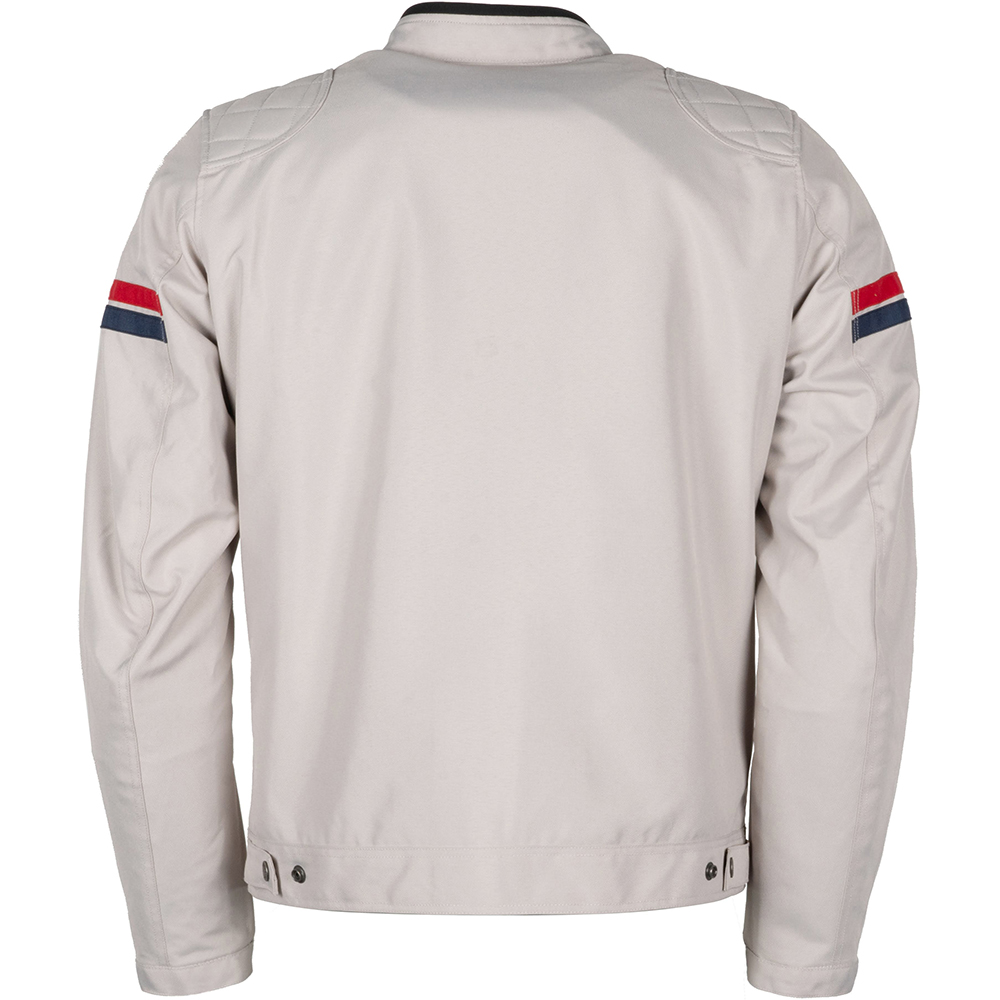 Helstons - Blouson Chevy tissu technique Argent / Rouge / Bleu