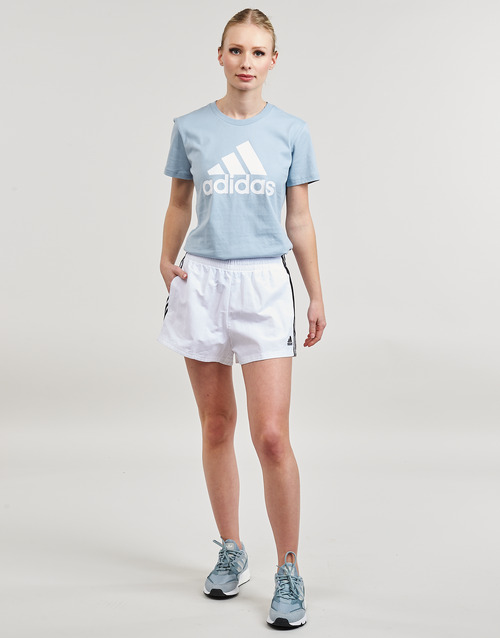 Adidas Sportswear - W 3S WVN SHO - Blanc / Noir