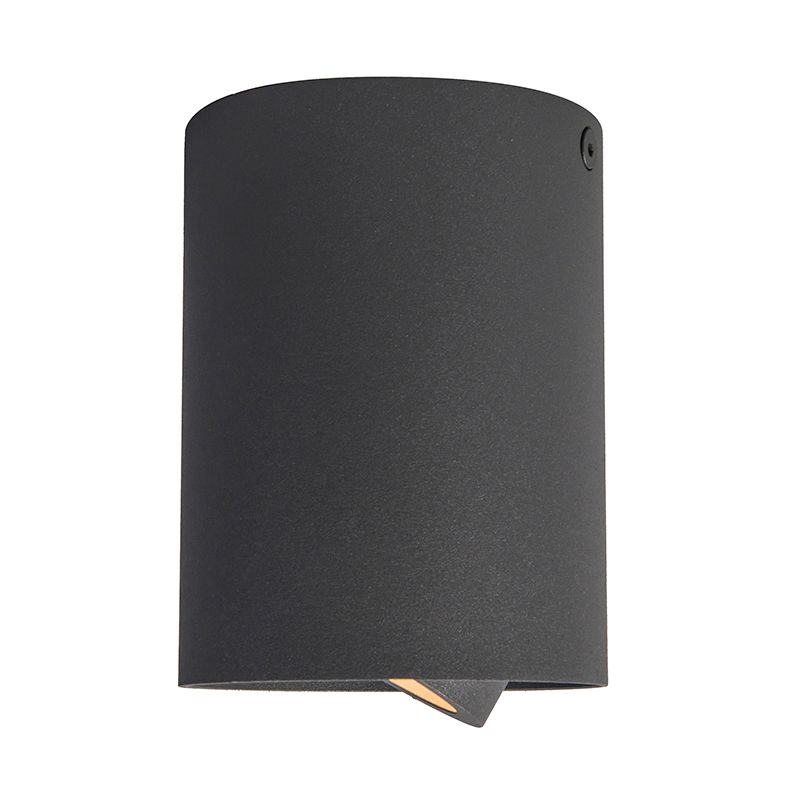 Set van 6 spots smart donkergrijs incl. Wifi GU10 - Rondoo up