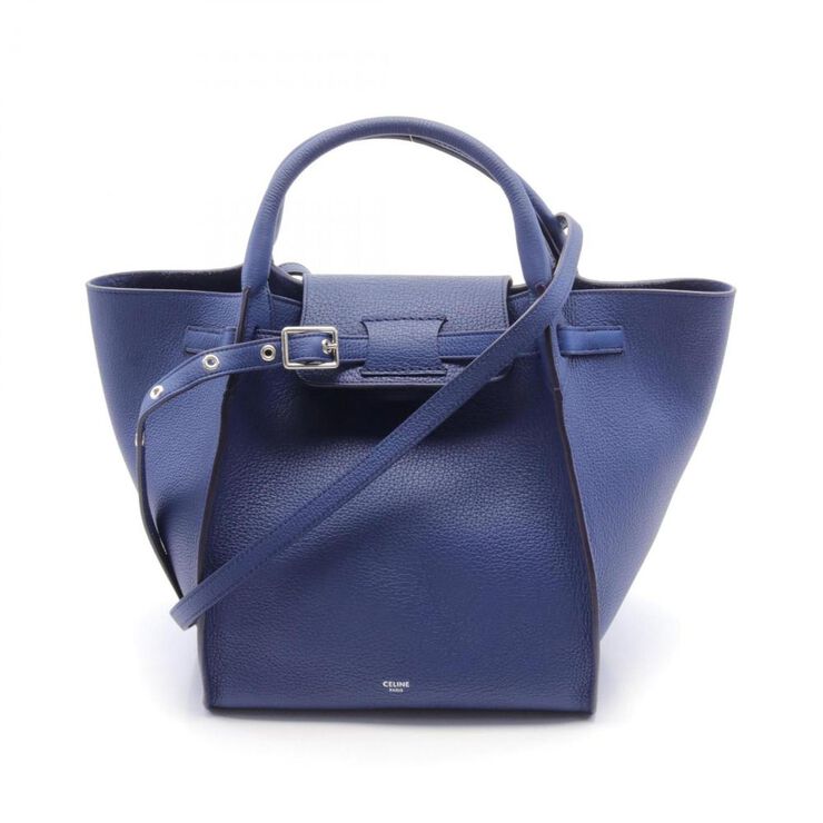 Celine Vintage Celine Shoulder Bag Blue