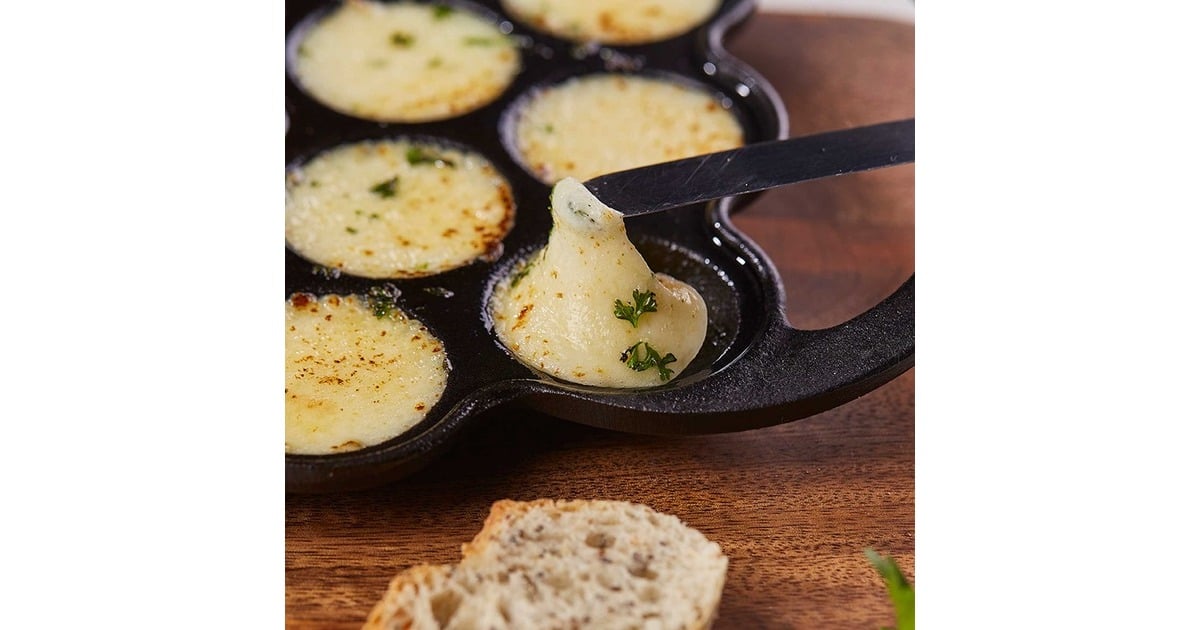 VictoriaPoffertjes pan, 15 per keer, Seasoned bak-/braadpan  (Zwart, Color packaging)