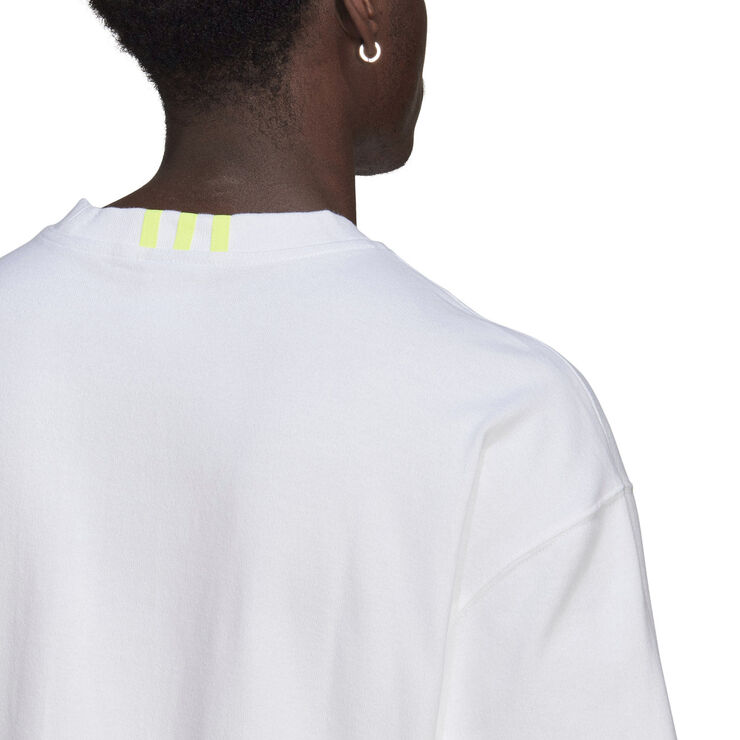 adidas R.Y.V. Oversize Silicone Badge T-shirt Hvid
