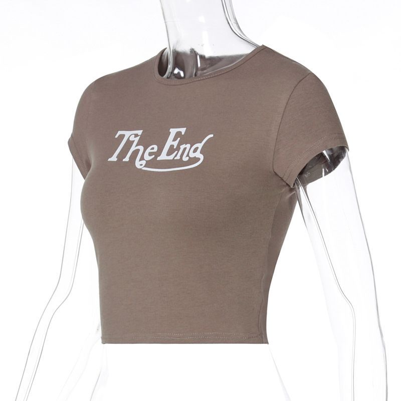 MOONGATE - T-shirt met korte mouwen en letters