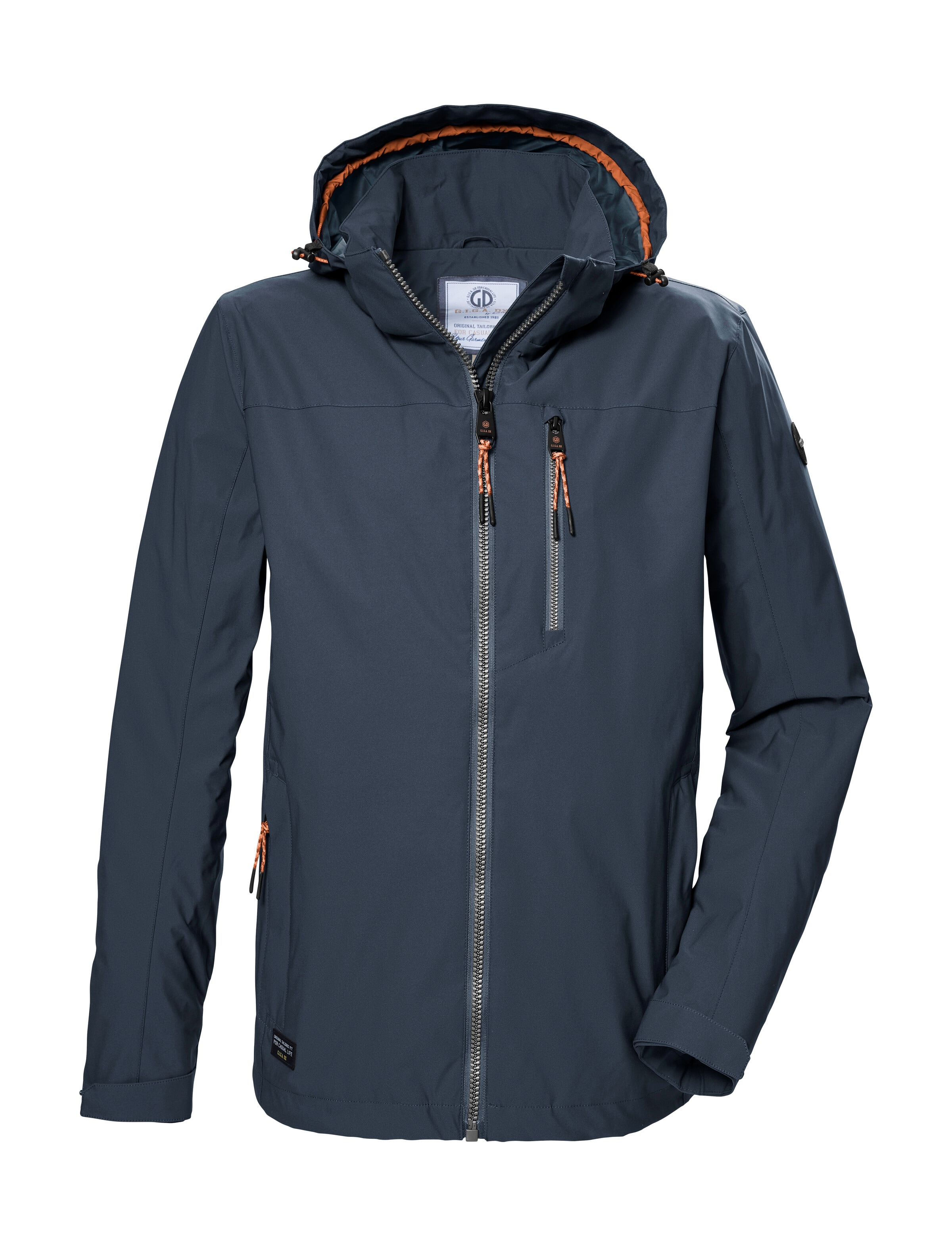 G.I.G.A. DX by killtec Funktionsjacke »GS 81 MN JCKT« Wasserabweisende Herrenjacke, abnehmbare Kapuze