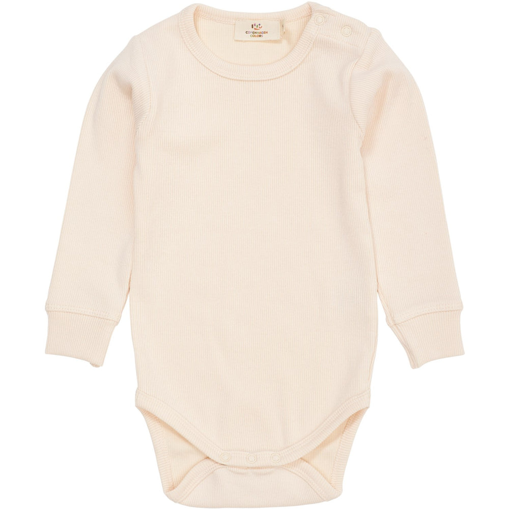 Køb COPENHAGEN COLORS Dusty Rose Modal Rib Ls Body