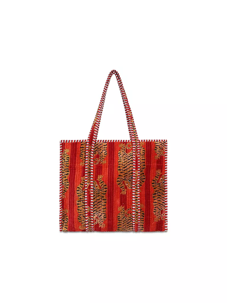 CONSCIOUS YOGA COLLECTIVE Tasche - Shopper TIBETAN TIGER  TOTE rot