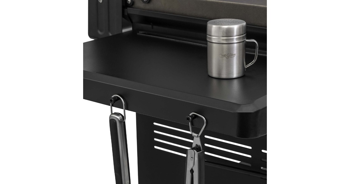 Char-GrillerFlat Iron Premium Gas Griddle barbecue  (Zwart)