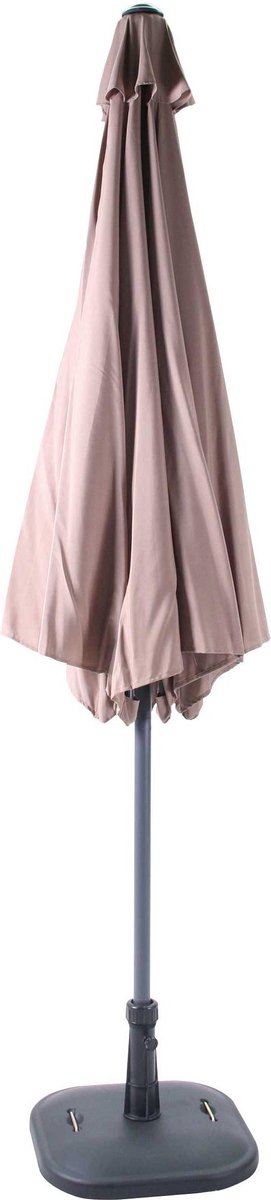 SenS-Line - Salou Parasol Taupe Ã300 Cm - Grijs
