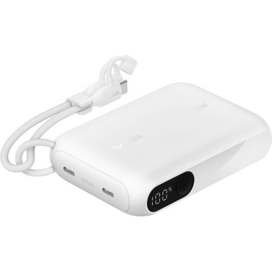 Belkin BPB027HQWH banque d'alimentation électrique 10000 mAh Blanc