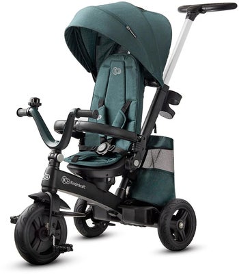 Kinderkraft EASYTWIST Midnight Trehjulssykkel, Grønn