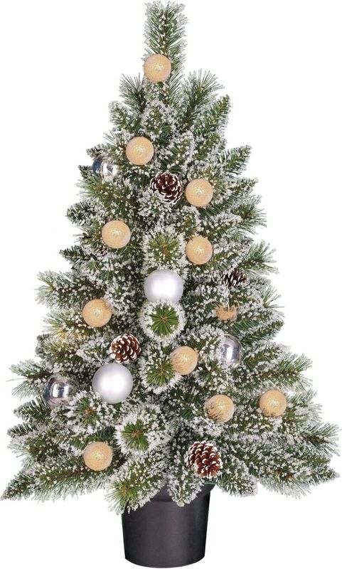 Black Box Trees - Kaprun - Kunstkerstboom - Groen - 90 cm - 20 LED-lampjes